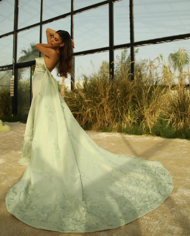 Vestido de Festa Aurora di Cristallo