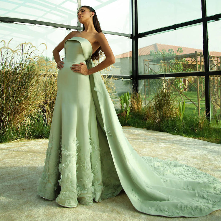 Vestido de Festa Aurora di Cristallo