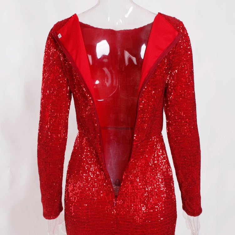 Vestido de Festa Longo Elegante com Manga