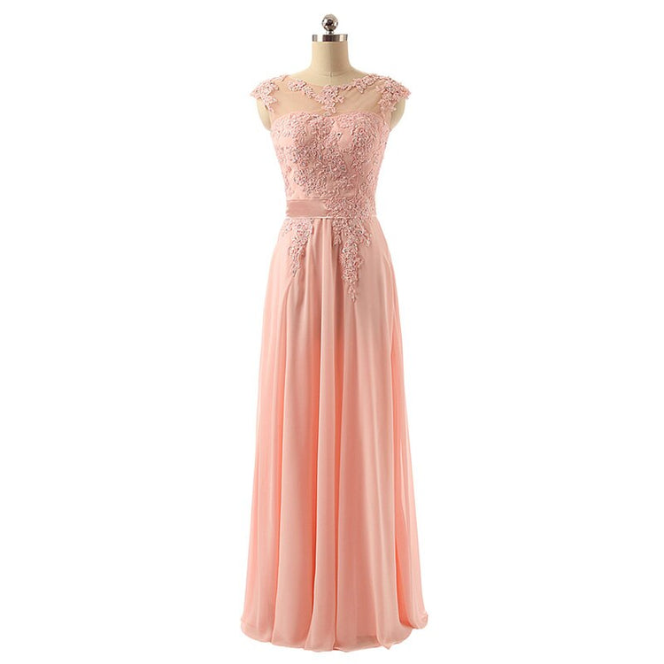 Vestido de Festa Luxo Elegante com Detalhes Apliques