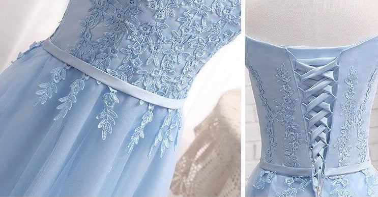 Vestido de Festa em Crepe com Renda em Rosa Empoeirado