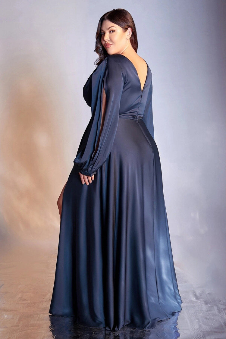 Vestido de Festa Longo com Decote V