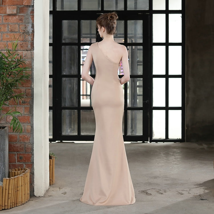 Vestido de Festa Luxo em Cetim com Detalhes em Cristais