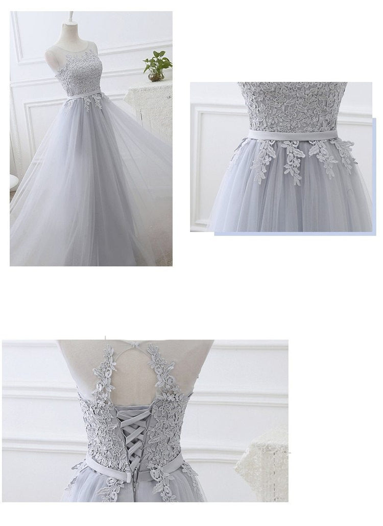 Vestido de Festa em Crepe com Apliques e Amarração Traseira Rosa Empoeirado