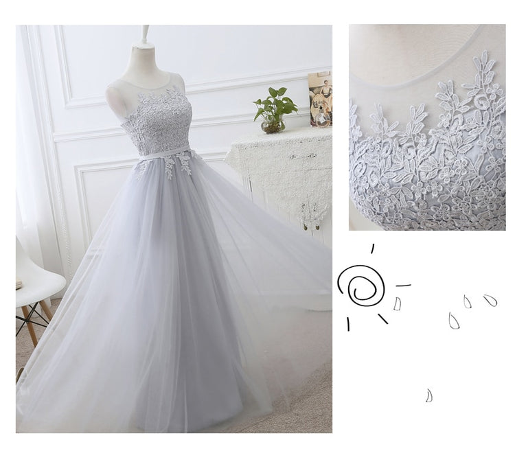 Vestido de Festa em Crepe com Apliques e Amarração Traseira Rosa Empoeirado