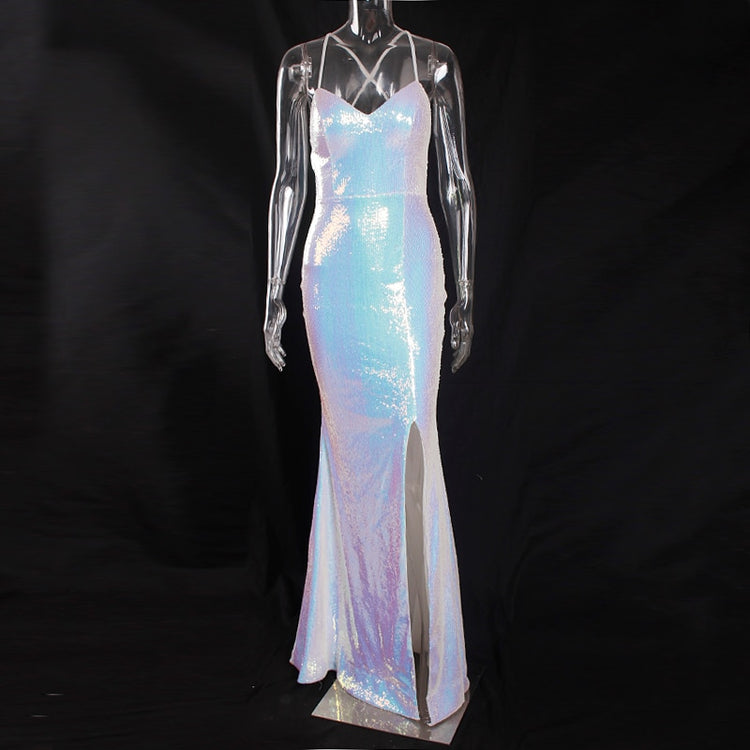 Vestido de Festa Longo Brilho Glamour