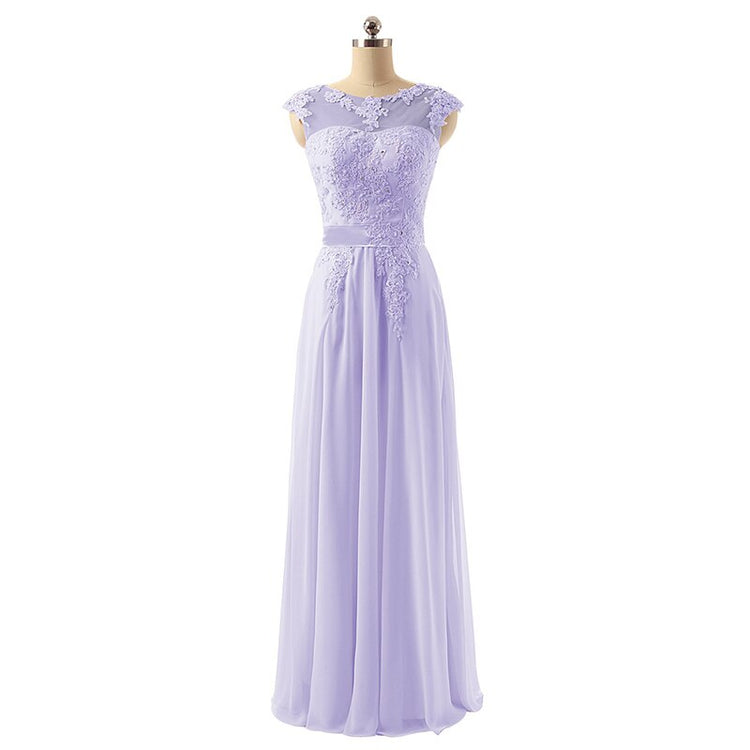 Vestido de Festa Luxo Elegante com Detalhes Apliques