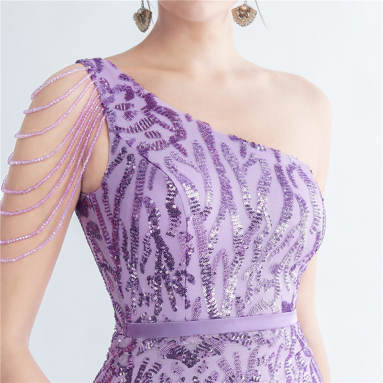Vestido de Festa Longo com Mingança Geométrico