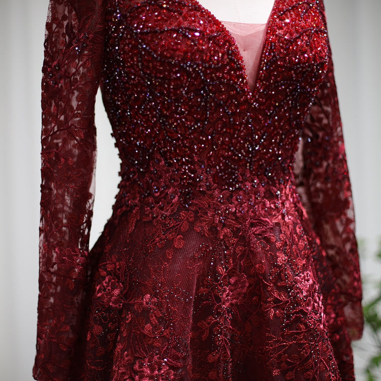 Vestido de Festa Luxo Rainha com Detalhes Florais - Modelo Especial