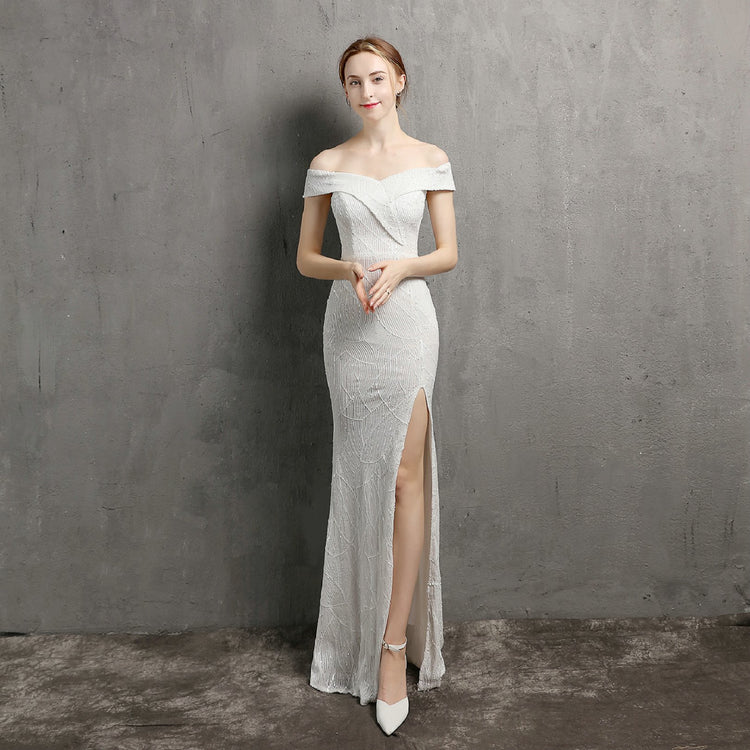Vestido de Festa Longo Vintage Sexy