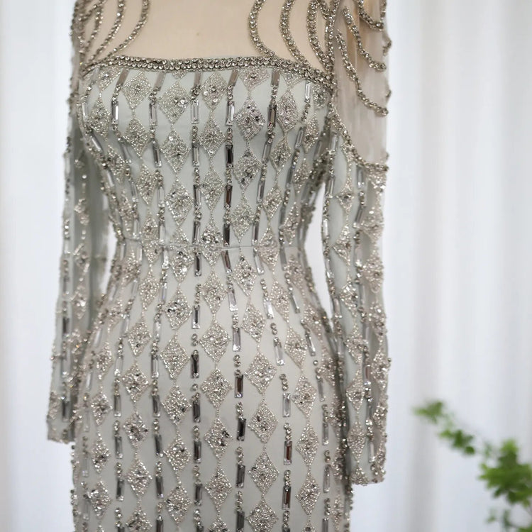 Vestido de Festa Longo Brilho Diamante - Modelo Especial