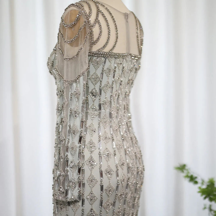 Vestido de Festa Longo Brilho Diamante - Modelo Especial