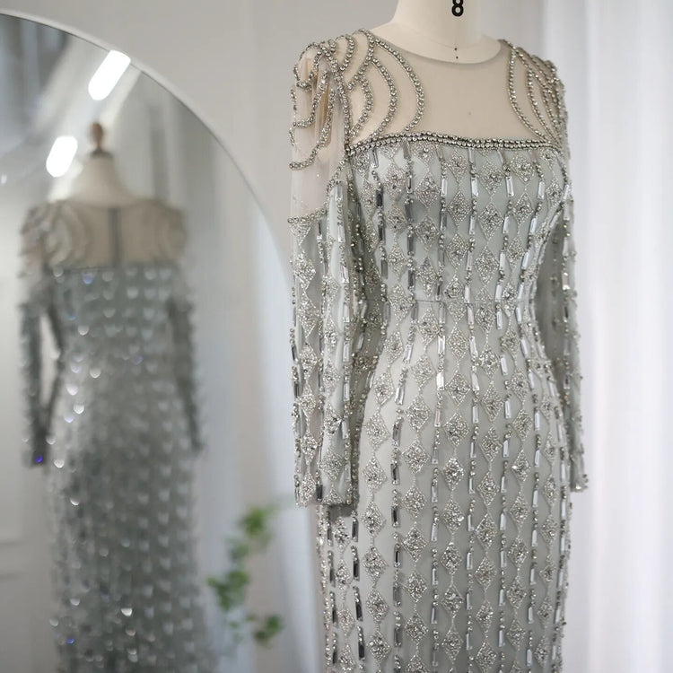 Vestido de Festa Longo Brilho Diamante - Modelo Especial