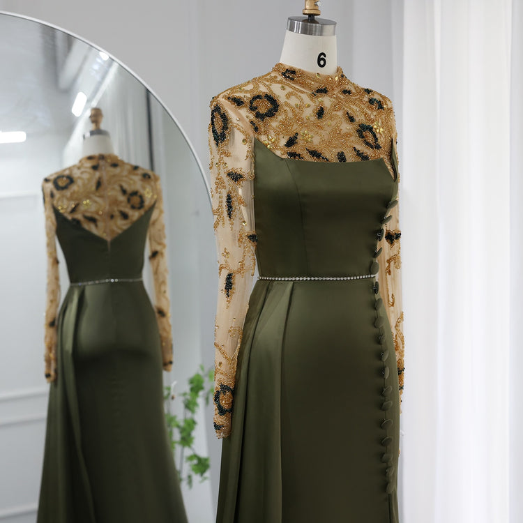 Vestido de Festa Longo Luxo Ornamentado - Modelo Especial