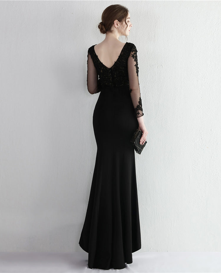 Vestido de Festa com Miçangas Luxo