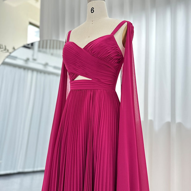 Vestido de Festa Longo Luxo com Tecido Fluído - Modelo Especial