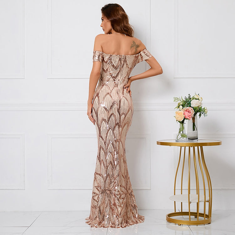 Vestido de Festa Vintage Elegante em Detalhes Florais