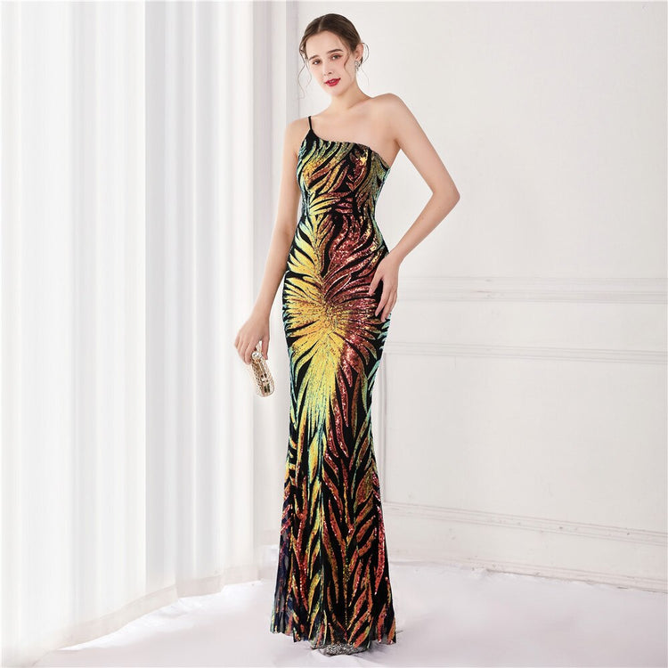 Vestido de Festa Longo Versalhes Preto