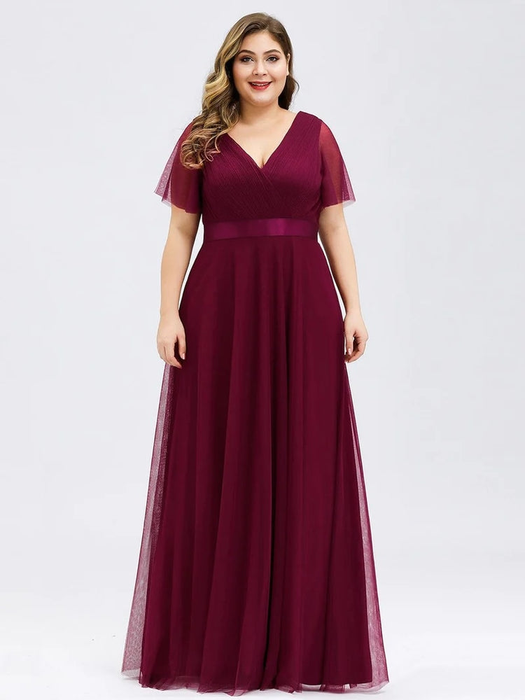 Vestido de Festa Elegante Longo Clássico