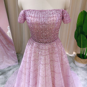 Vestido de Festa Luxo Princess com Detalhes em Cristais - Modelo Especial