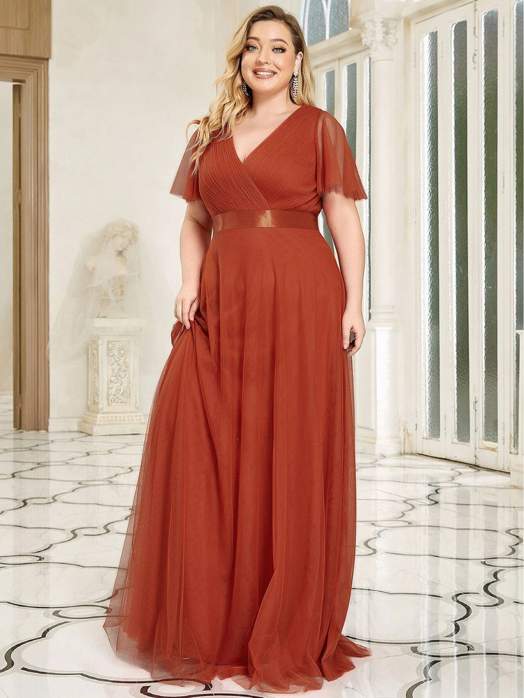 Vestido de Festa Elegante Longo Clássico