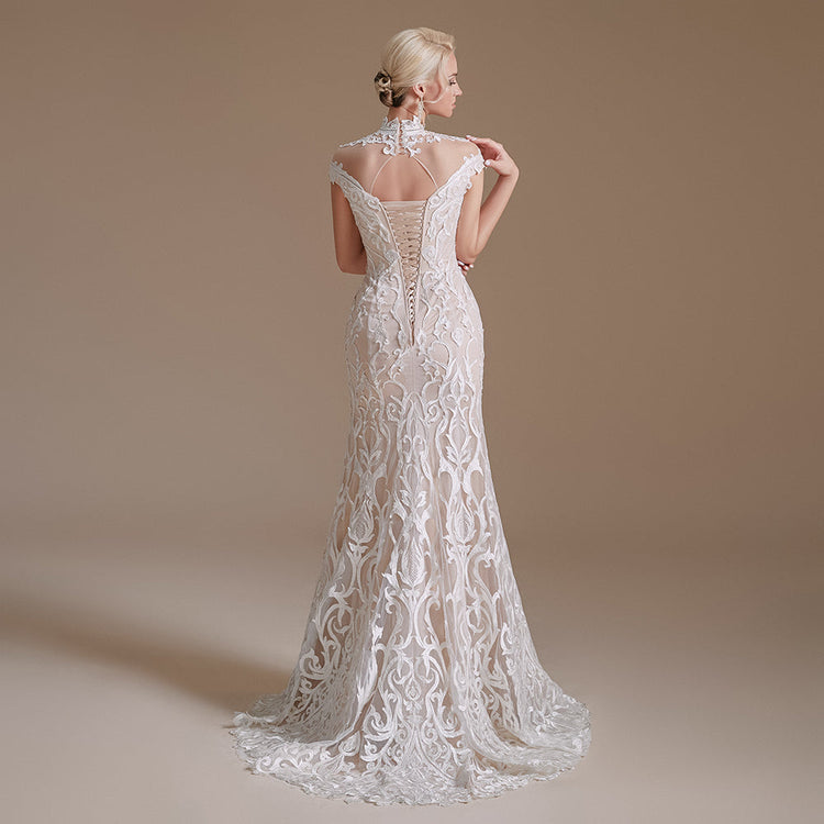 Vestido de Noiva Sereia Luxo com Design Europeu (Pronta Entrega)