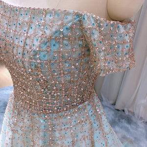 Vestido de Festa Luxo Princess com Detalhes em Cristais - Modelo Especial