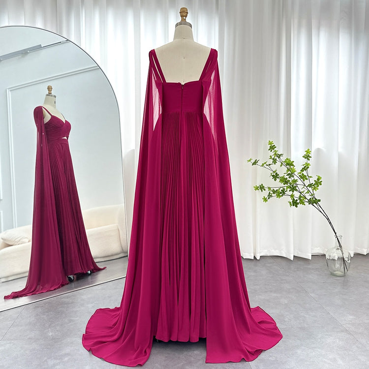 Vestido de Festa Longo Luxo com Tecido Fluído - Modelo Especial