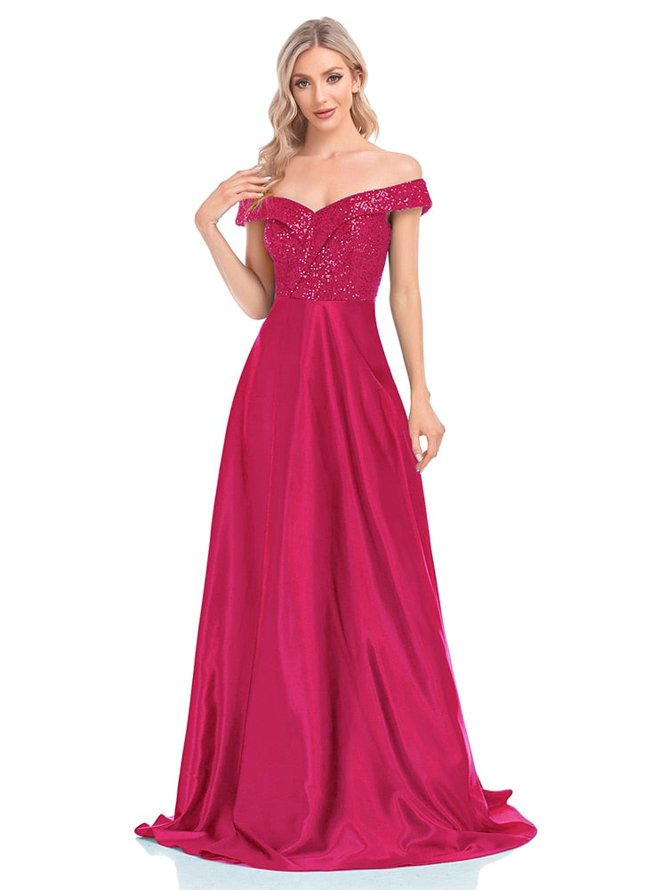 Vestido De Festa Longo Brilho