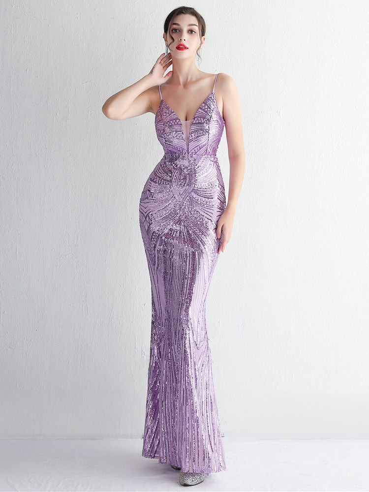 Vestido de Festa Longo com Alça Sexy