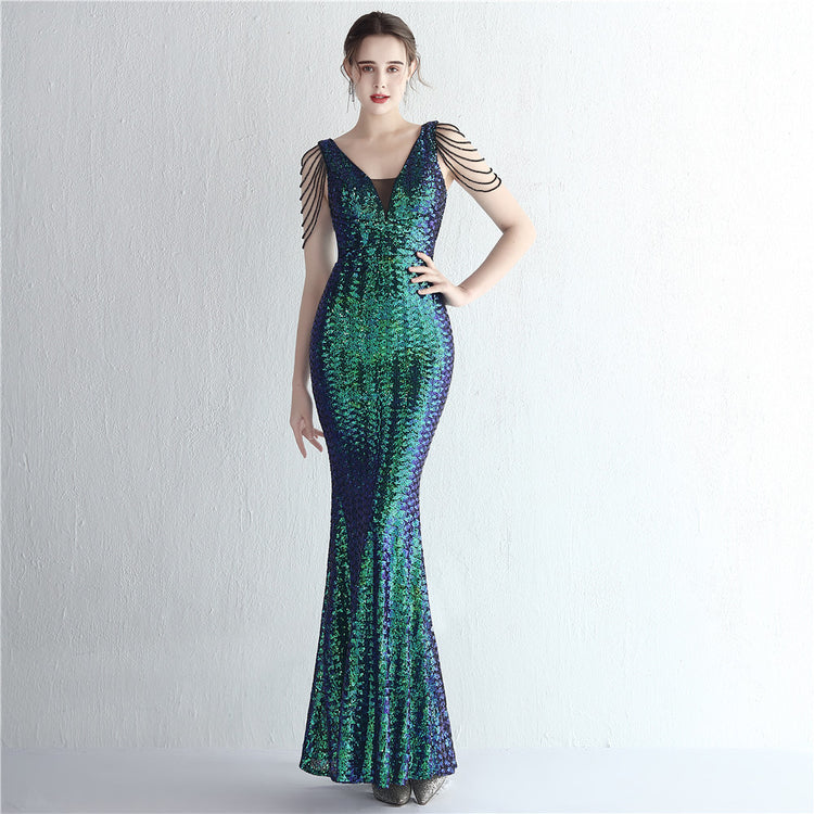 Vestido de Festa Sereia Longo