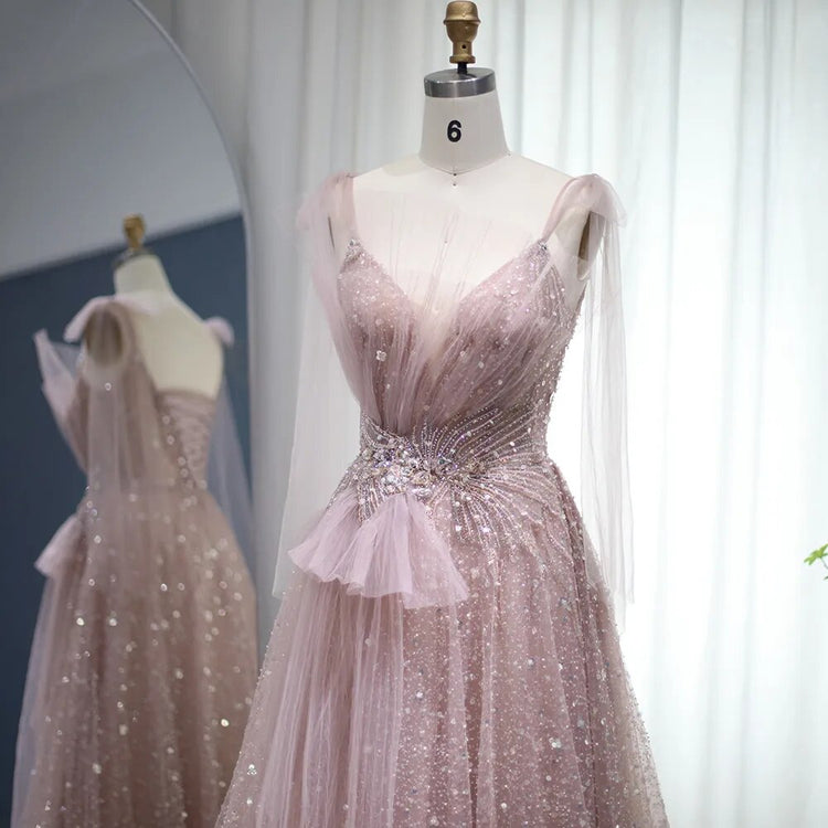 Vestido de Festa Longo Decote Buque - Modelo Especial