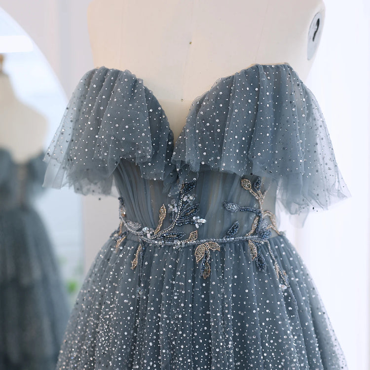 Vestido de Festa Cascata Luxo - Modelo Especial