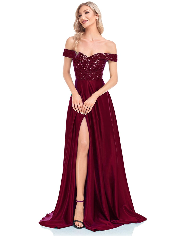 Vestido De Festa Longo Brilho