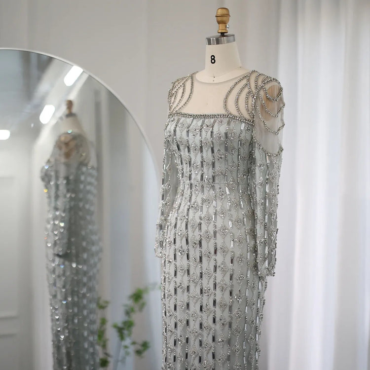 Vestido de Festa Longo Brilho Diamante - Modelo Especial