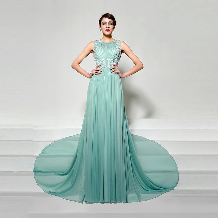 Vestido de Festa Longo Luxo em Tecido Plissado - Modelo Especial
