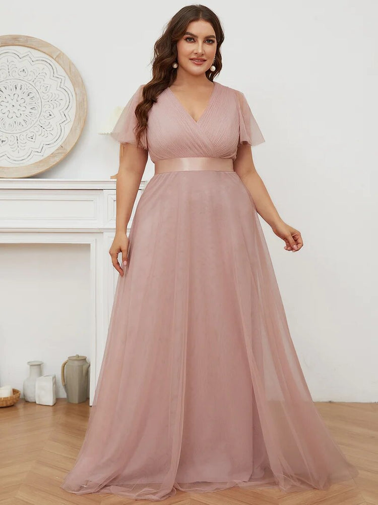 Vestido de Festa Elegante Longo Clássico
