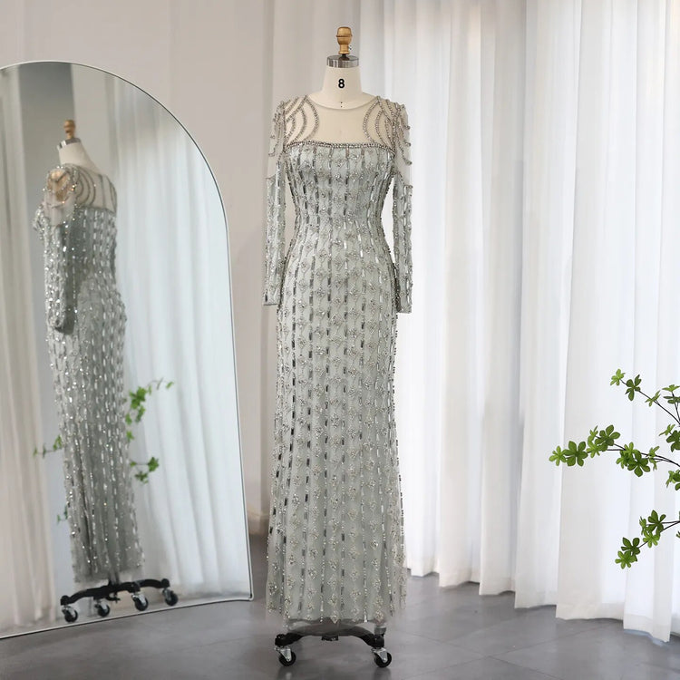 Vestido de Festa Longo Brilho Diamante - Modelo Especial
