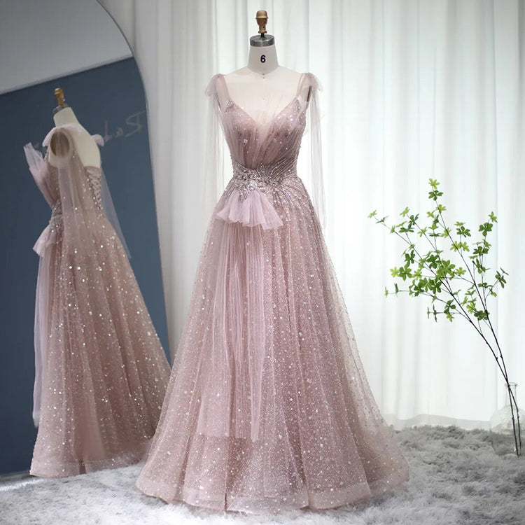 Vestido de Festa Longo Decote Buque - Modelo Especial