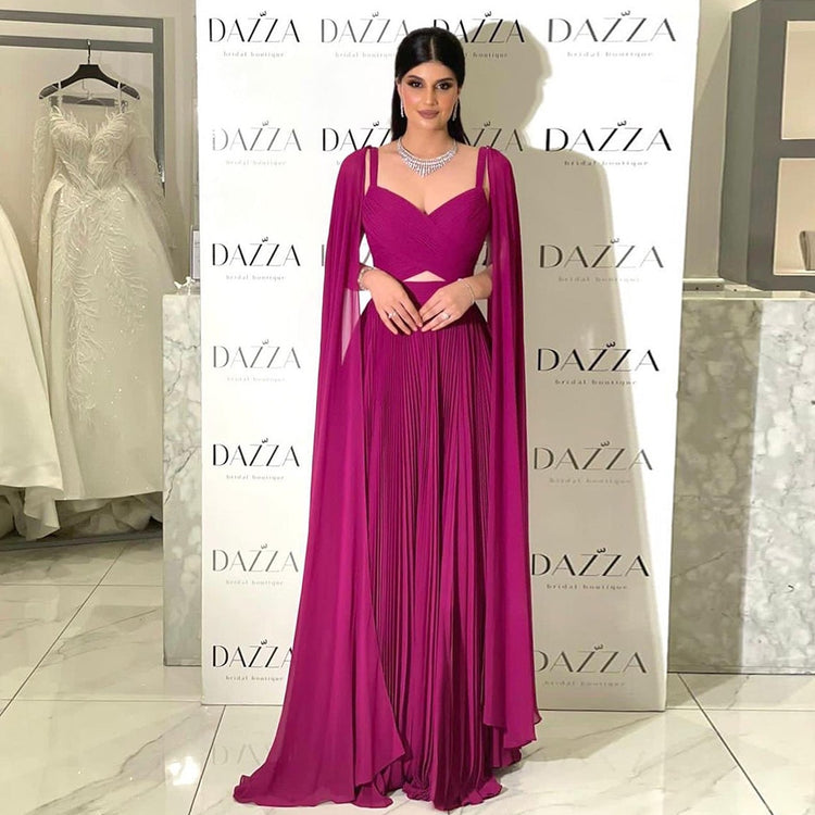 Vestido de Festa Longo Luxo com Tecido Fluído - Modelo Especial