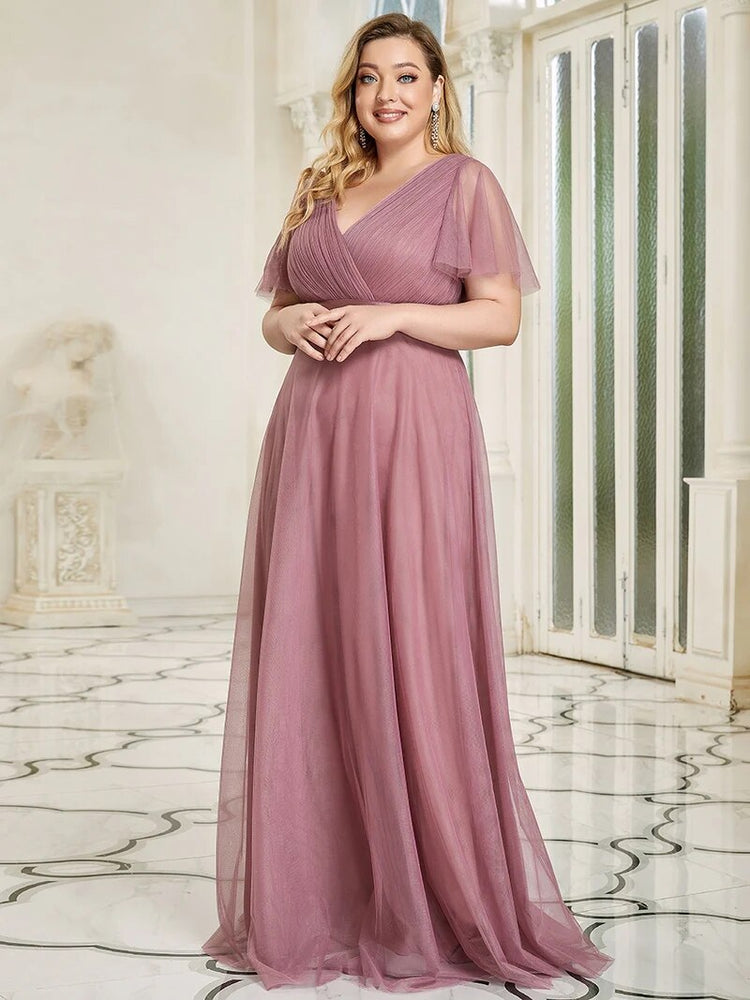 Vestido de Festa Elegante Longo Clássico