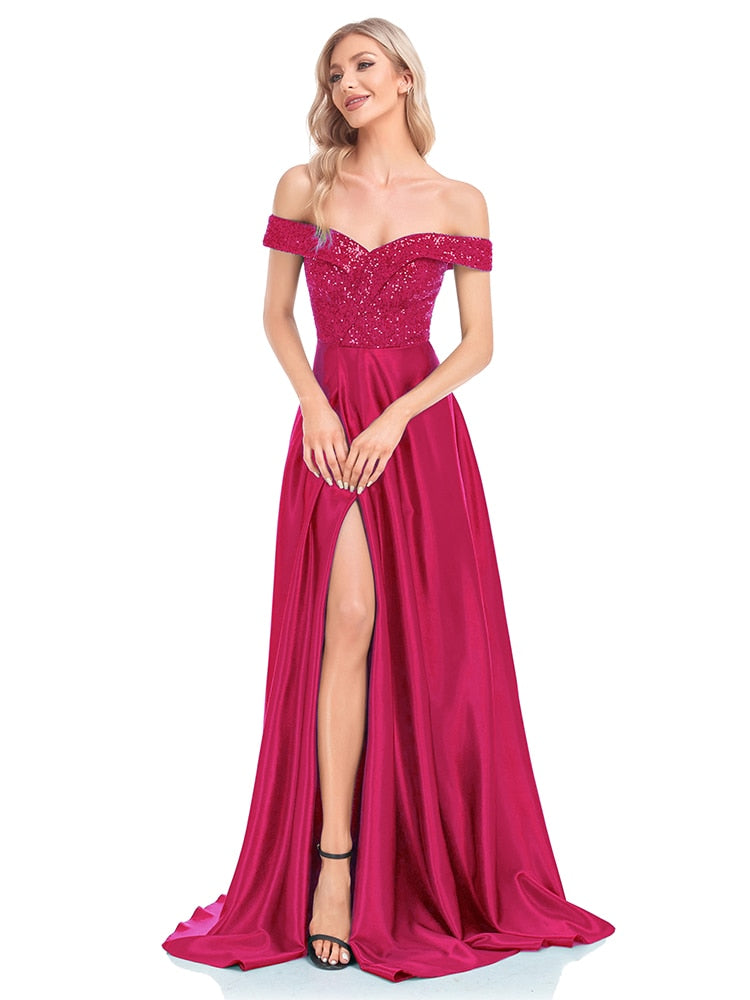 Vestido De Festa Longo Brilho