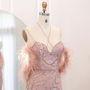Vestido de Festa Longo com Alças Finas Floral - Modelo Especial