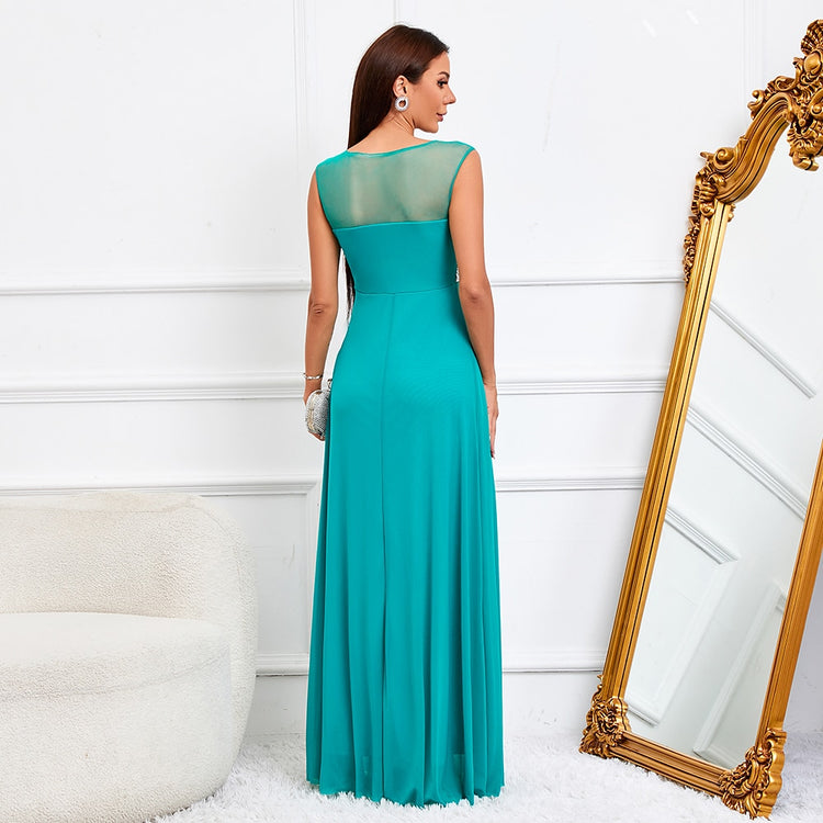 Vestido de Festa Longo Elegante Longo