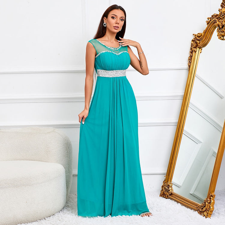 Vestido de Festa Longo Elegante Longo