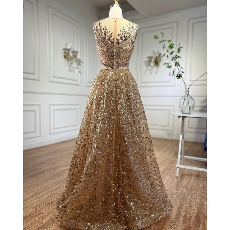 Vestido de Festa com Cauda Volume - Modelo Especial