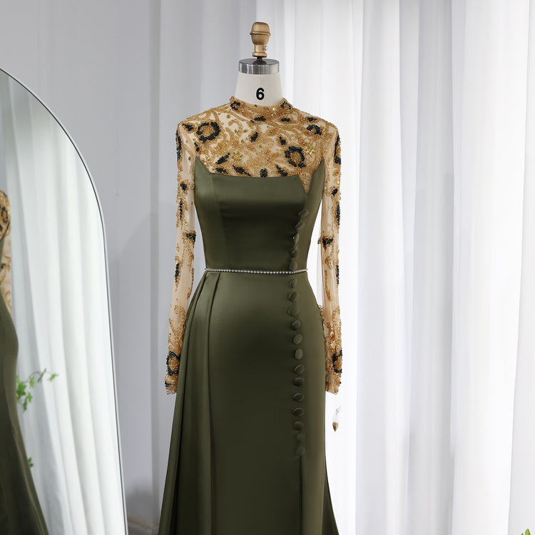 Vestido de Festa Longo Luxo Ornamentado - Modelo Especial