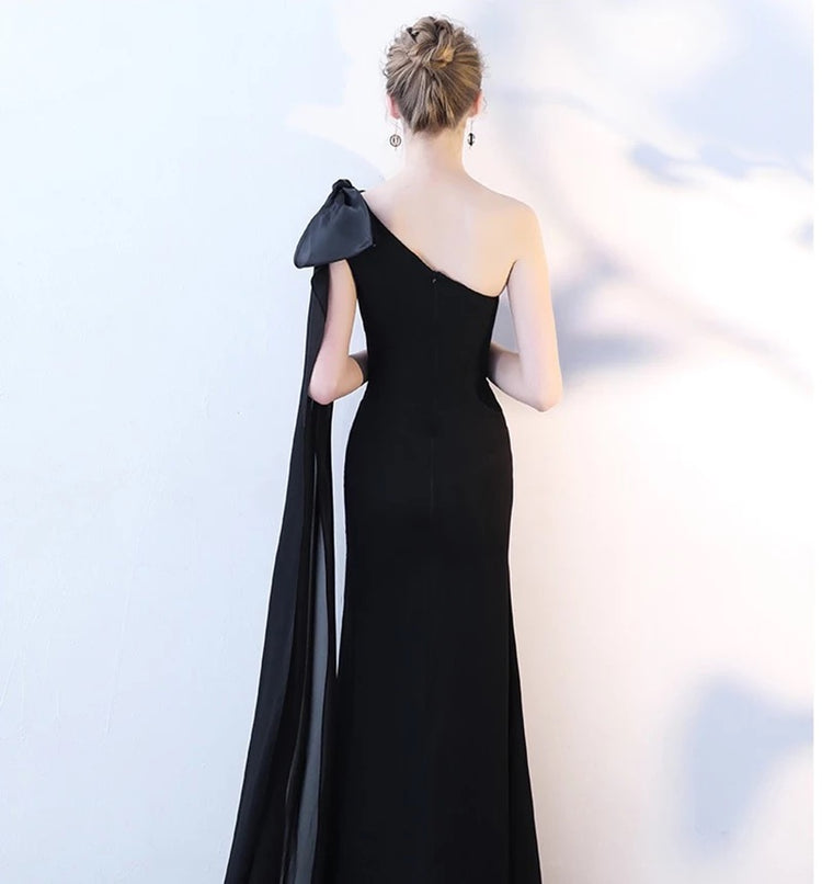 Vestido de Festa Longo Sereia com Manta Longa