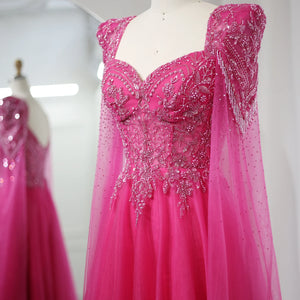 Vestido de Festa Fúcsia com Brilho Magnifico - Modelo Especial