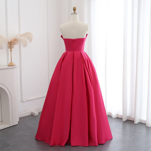 Vestido de Festa Luxo Classico Drapeado
